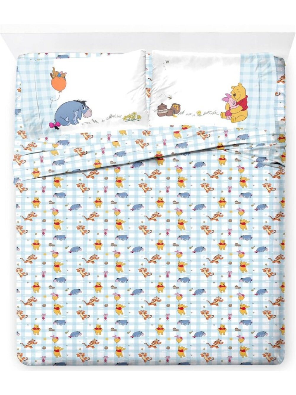 Ultra-Soft Kids Bedding Sheet Set - Fitted & Flat Sheets, Pillowcase, 4 Piece